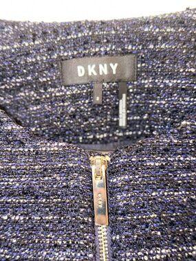 DKNY Tweed Blazer in Navy Size 2